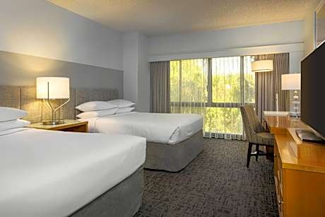 Queen Room with Two Queen Beds and Roll-in Shower - Mobility and Hearing Accessible