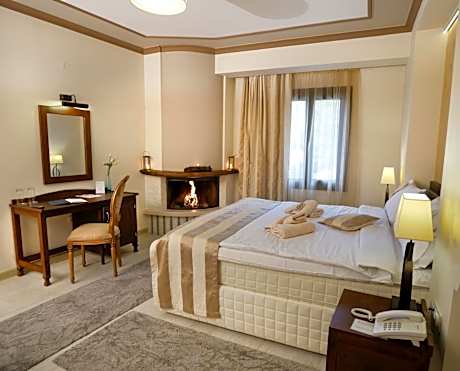 Deluxe Double Room with Fireplace