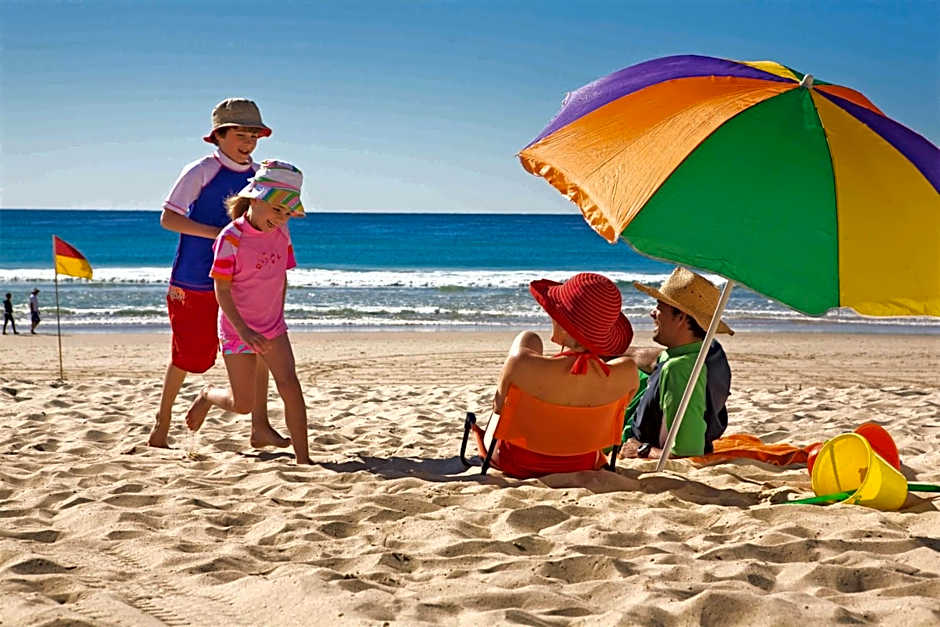 Sandcastles On Currumbin Beach