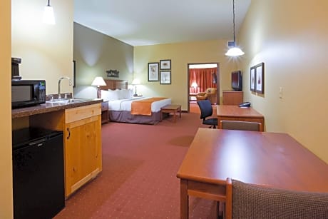 1 King Bed One-Bedroom Deluxe Suite Non-Smoking