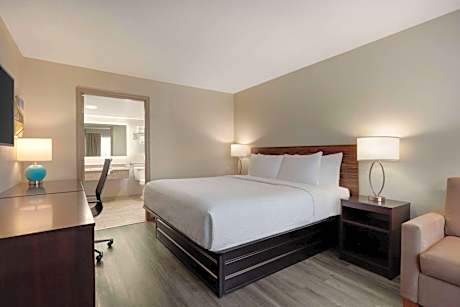 King Room with Mobility/Hearing Access and Roll-In Shower, Non-Smoking