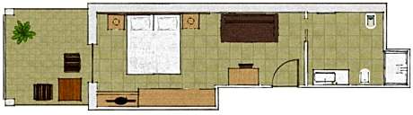 Triple Room with Balcony