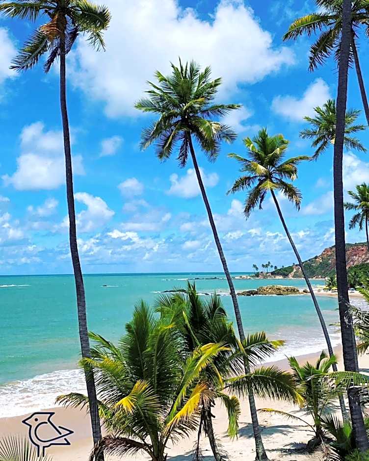 Cobertura Vista Mar Carapibus - Cariri Praia - Apartamento completo com 02 quartos