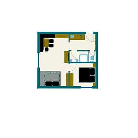 Economy Quadruple Room