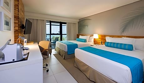 2 Queen Beds, Non-Smoking, Premium Room, Ocean Front, Balcony, Full Breakfast