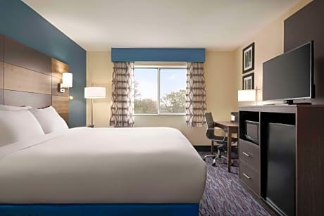1 King Bed Mobility Accessible Room Non-Smoking