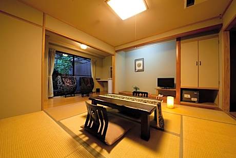 Japanese-Style Room with Open-Air Bath