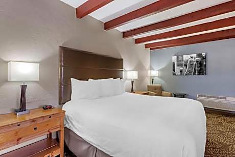 SUITE-1 KING BED,NSMK,HI SPEED NET,MICRWAVE REFRIG,COFMKR,FULL BREAKFAST