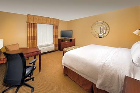 1 KING MOBILITY ACCESS WITH TUB NONSMOKING, HDTV/FREE WI-FI/WORK AREA, HOT BREAKFAST INCLUDED