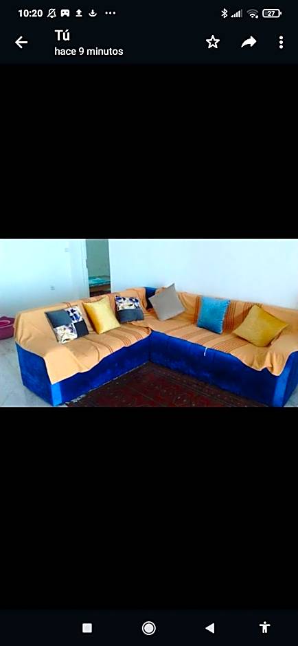 Villa en el campo sobre el mar