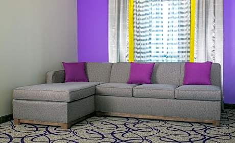 1 King Suite Walk in Shower