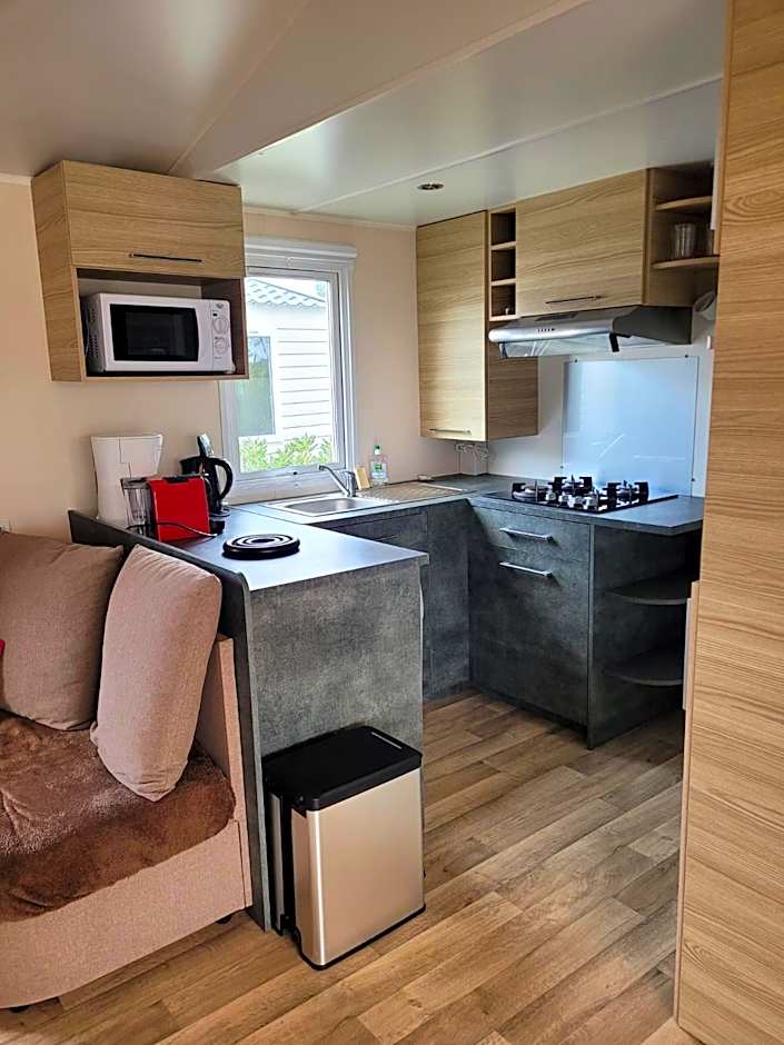 Vue bassin Arcachon mobil-home top 8 personnes by Vayny