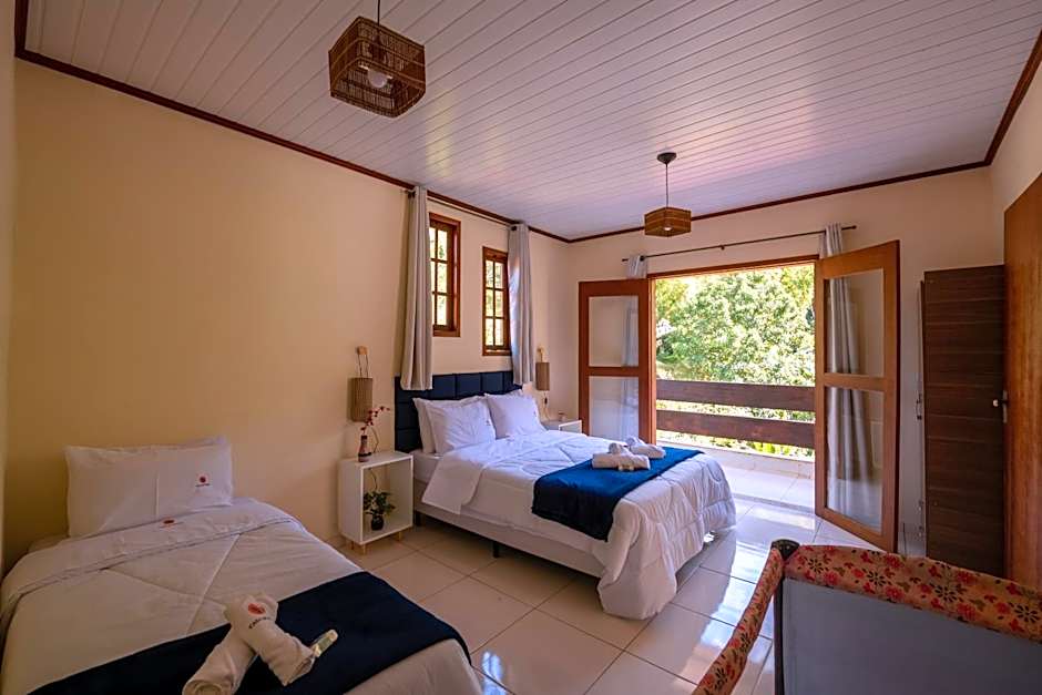 Casa Di Maria 4 Quartos a 500m Centro - Sauna, Piscina, Fogão a Lenha, Churrasqueira - ACESSO PRIVATIVO AO AO RIO - Ideal para famílias