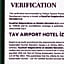 Tav Airport Hotel Izmir