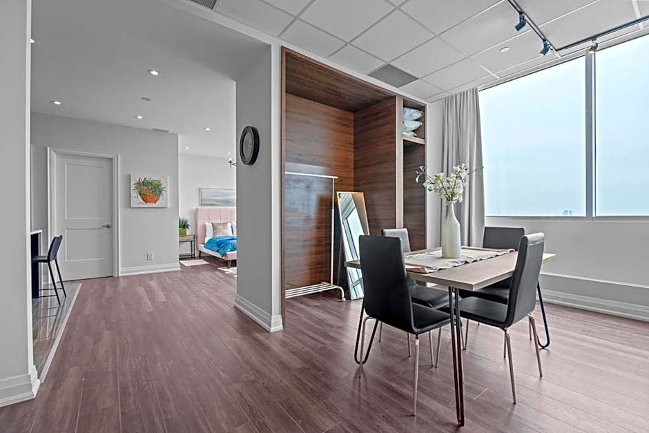 Bright Suites Finch West steps to Metro by hotel DUKE