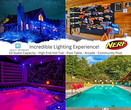 Ryes and Shine Bootlegger's Cabin! Hot Tub* Pool* Arcade* Billiards *EV * Pet Friendly