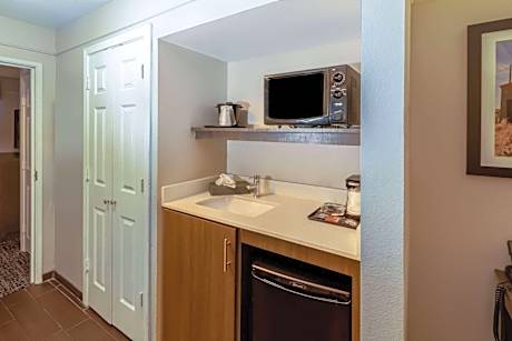 1 King Bed, Mobility/Hearing Accessible Suite, Bathtub w/ Grab Bars