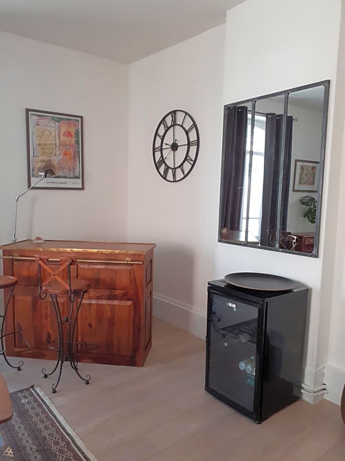 Centre ville, chambre indépendante 20m2 et sa salle de bain privée