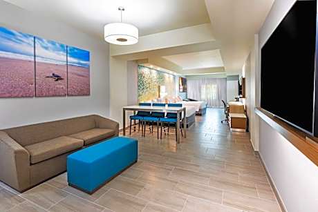 Queen Suite with Two Queen Beds and Sofa Bed
