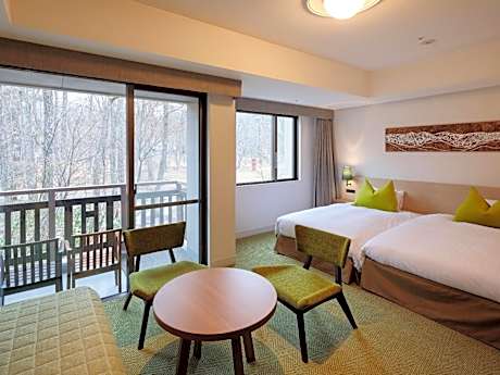 Standard Alps Twin Room with Balcony