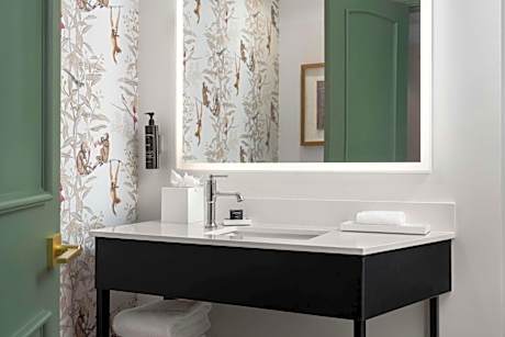 1 King Bed No Window