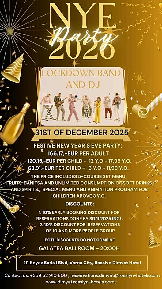 Rosslyn Dimyat Hotel Varna