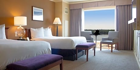 Deluxe Room, Riverview, 2 Doubles, Non-Smoking