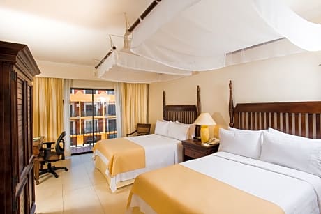 Two Double Beds