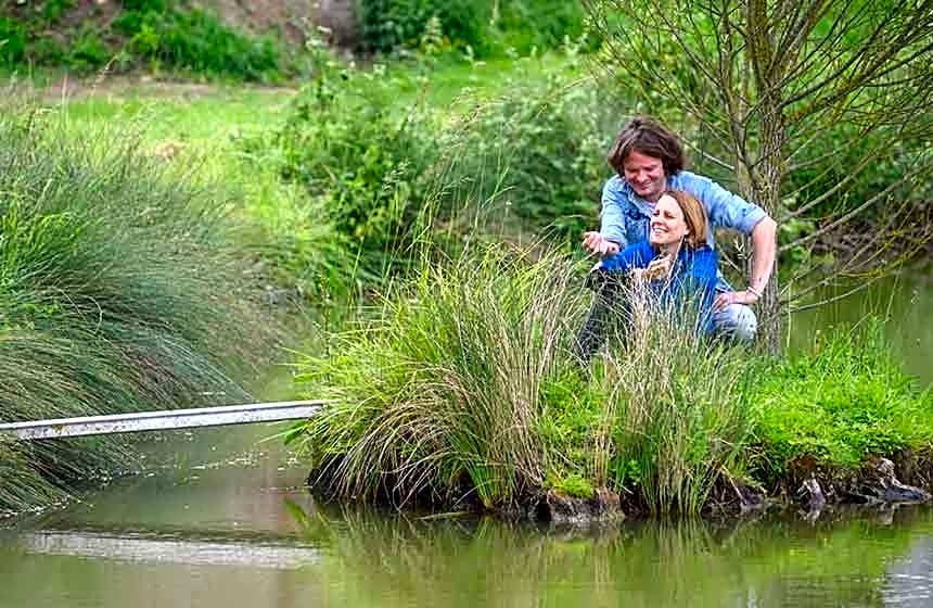 Double room on farm (La ferme du Tao)