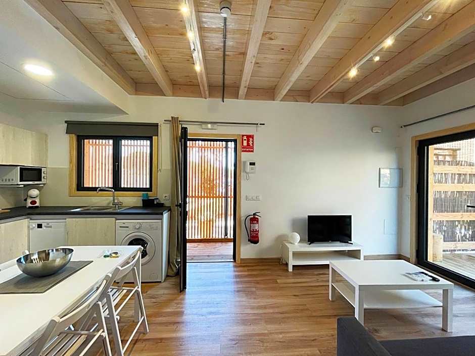 Apartamentos Biopasivos Living Pura Madera