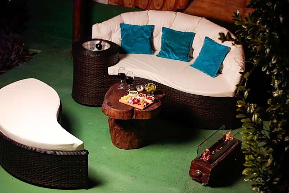 Pousada Loft vista da serra