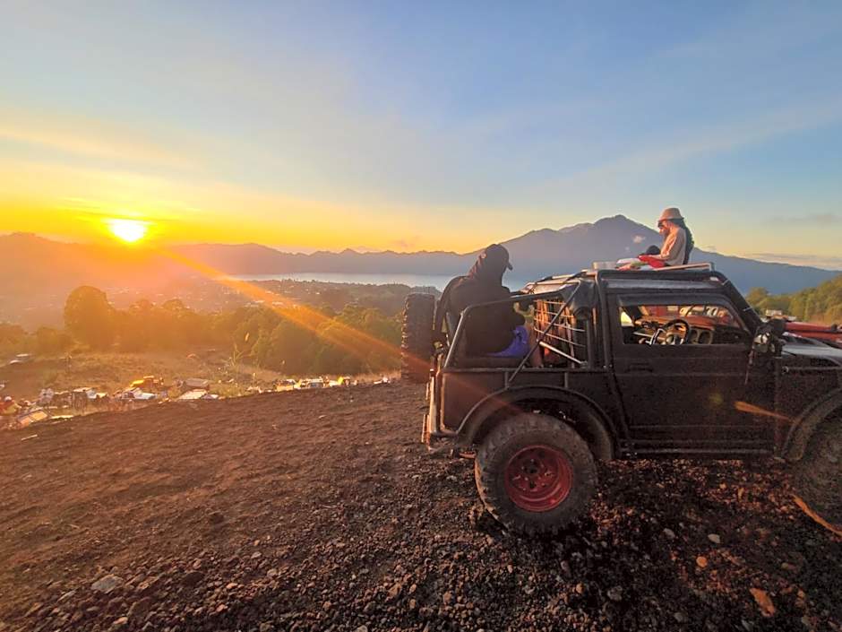 Batur lake view