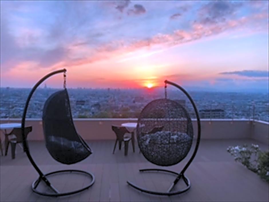 Hotel Seiryu Japanese Spa inn with spectacular view in Osaka