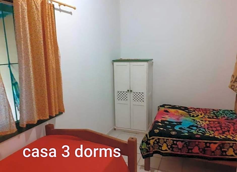 Alegria casa 3 dorms Cond Fechado churrasqueira piscina