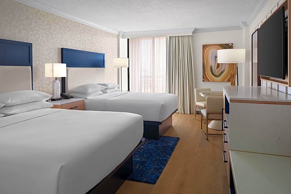 Photo 1 of 5 of 2 Queen Beds Guestroom, Low Floor