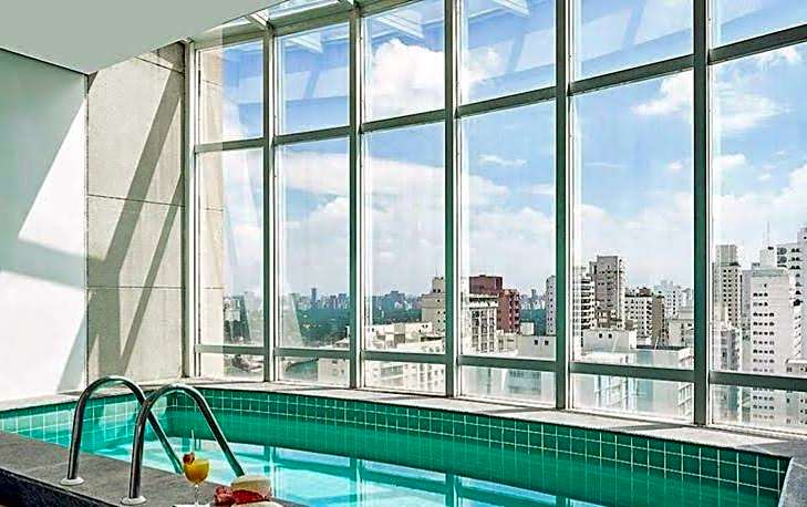 Flat moderno aconchegante mobiliado e com sacada Ibirapuera