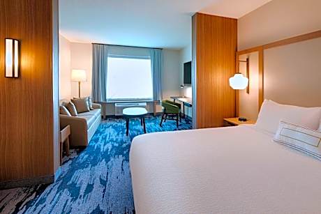 King Suite with Sofa Bed and Adapted Tub - Mobility and Hearing Accessible