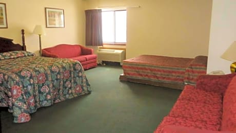 1 King Bed, Ns, Sofabed, Free Wifi, Free Breakfast, Microwave, Mini-Fridge, Coffeemaker, Hairdryer.