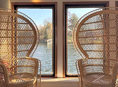 Double Room with Lake View on Board of Ship