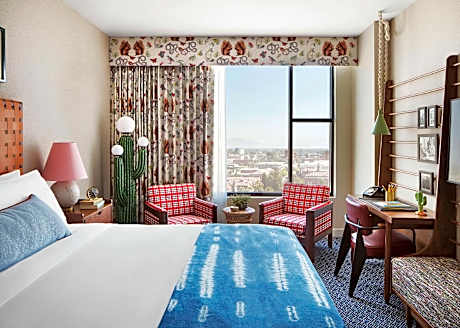 Graduate Queen Room with Two Queen Beds and Mountain View