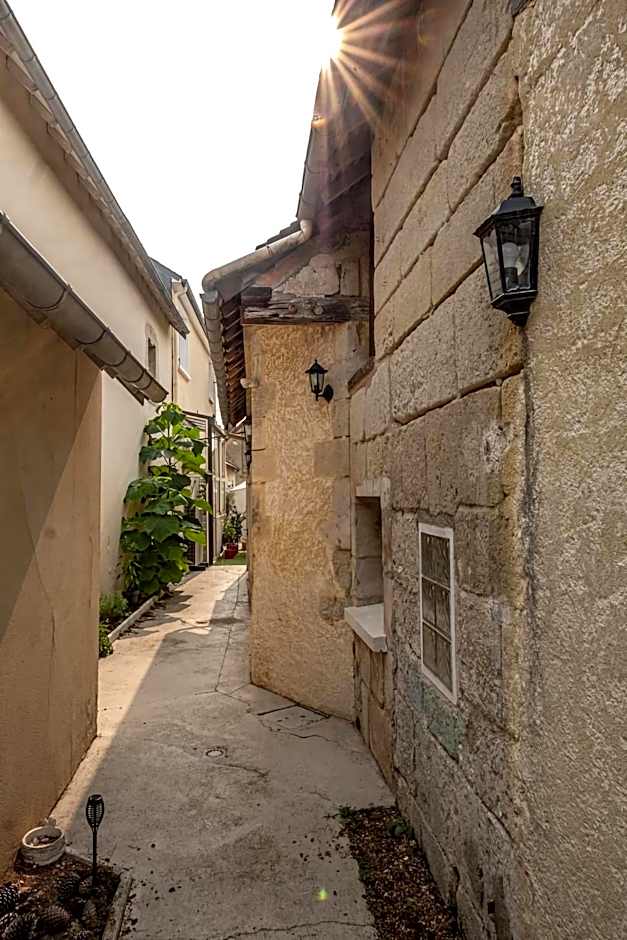 La chambre verte du gite de vendome