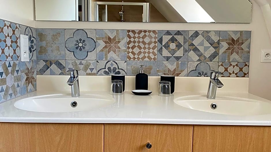 Villa la Korrigane vue mer cuisine privée