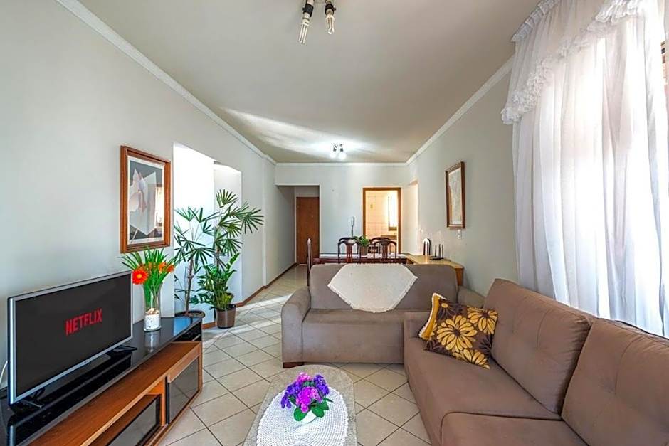 CLTW202 - Apê quadra mar com churasqueira, 2 vagas