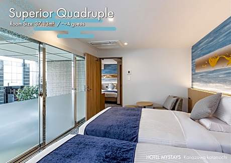 Renewal Superior Quadruple Room - Eco Plan - No Room Cleaning Service