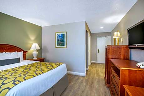 1 King Bed Mobility Accessible Room Non-Smoking