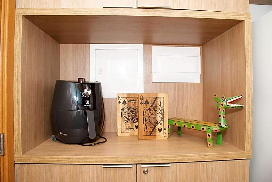 Charmoso Estúdio em Muro Alto com Vista para piscina