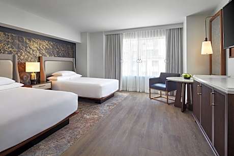 Double Room with Two Double Beds - High Floor