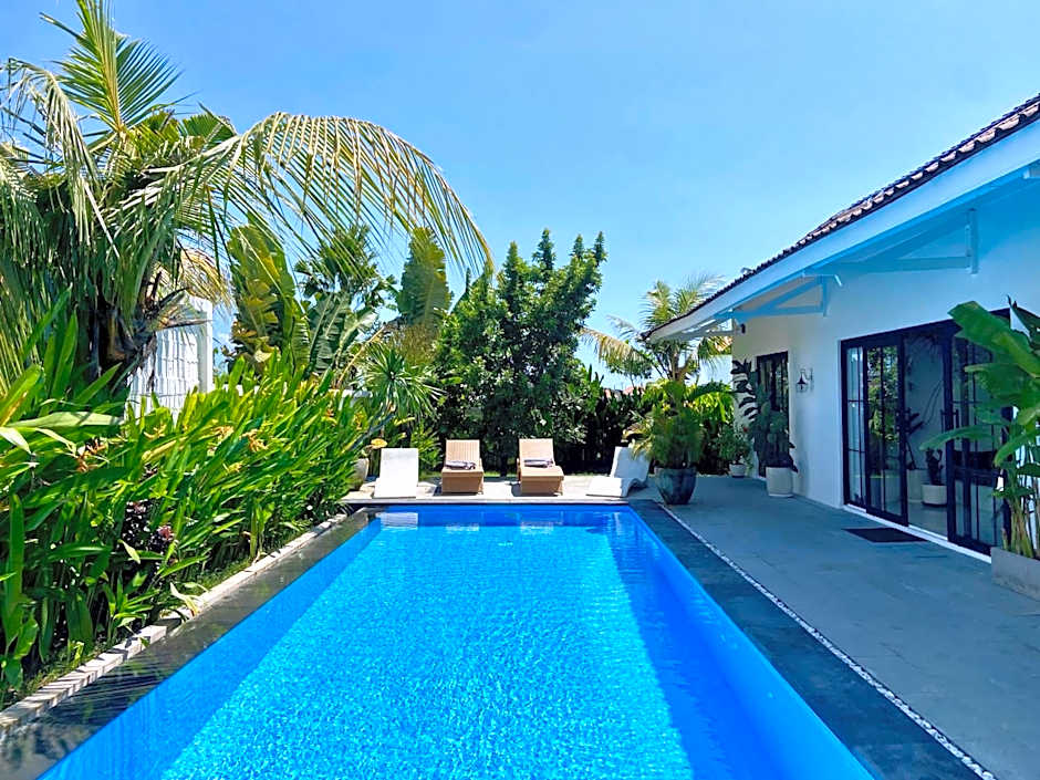 Elegant 3 BR villa huge pool in central Canggu
