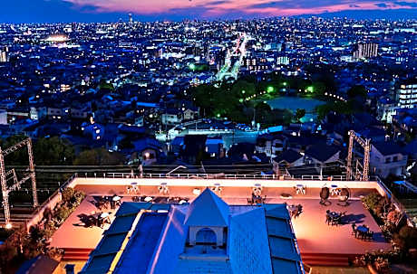Hotel Seiryu Japanese Spa inn with spectacular view in Osaka