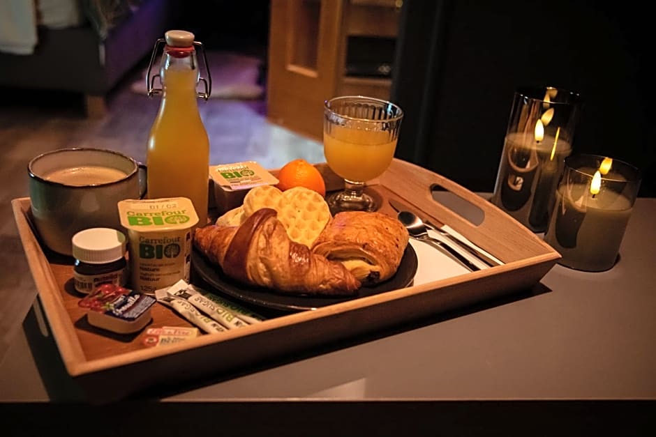 PAUSE NATURE SORBAIS Chambre avec SPA, SAUNA, STREAMING et arrivée autonome